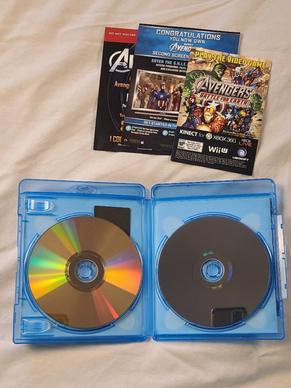 The Avengers Marvels DVD & Blu Ray Movie - Picture 4 of 7